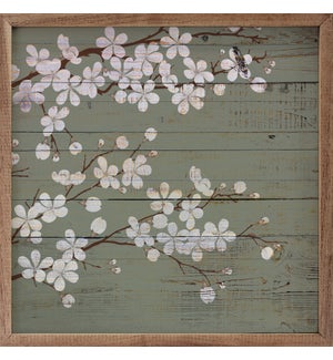 Sage Cherry Blossoms Print